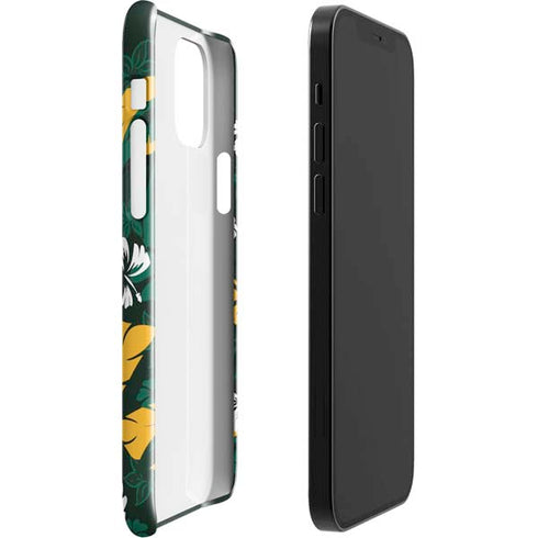 NFL Green Bay Packers Tropical Print iPhone 12 Mini Lite Case